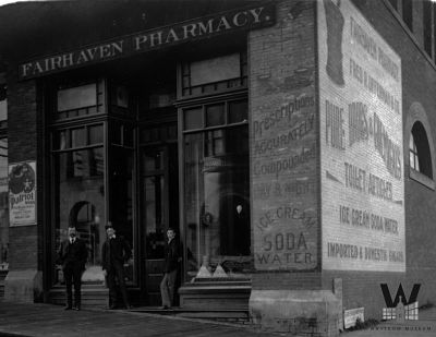 Fairhaven Pharmacy Current location of 12th Street Shoes