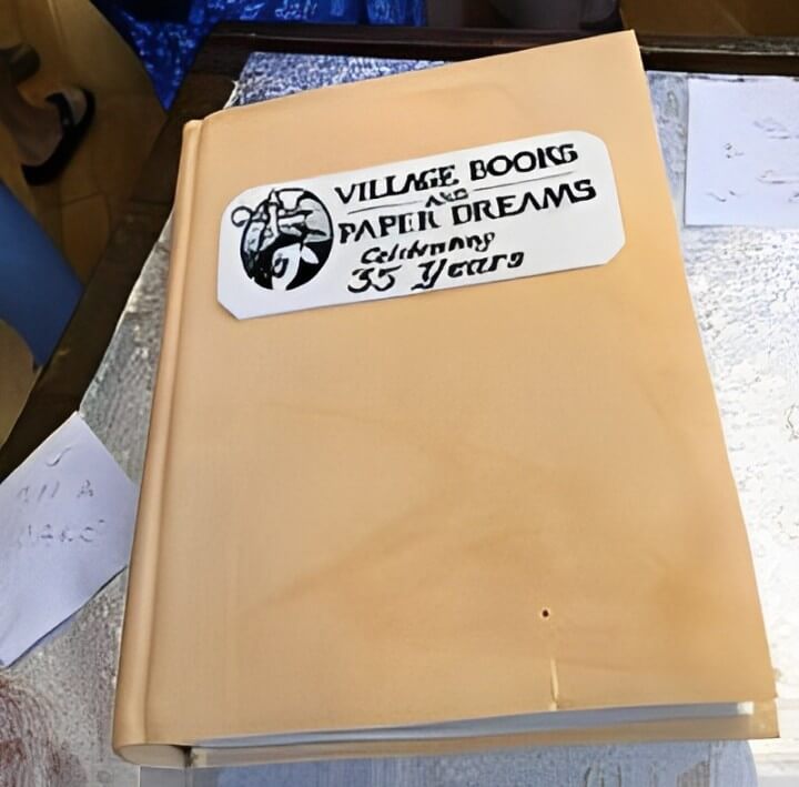 35th Cake200 Village Books General Manager
