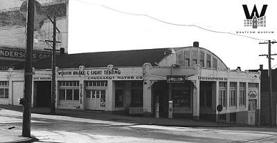 In 1919, a one-story structure with basement