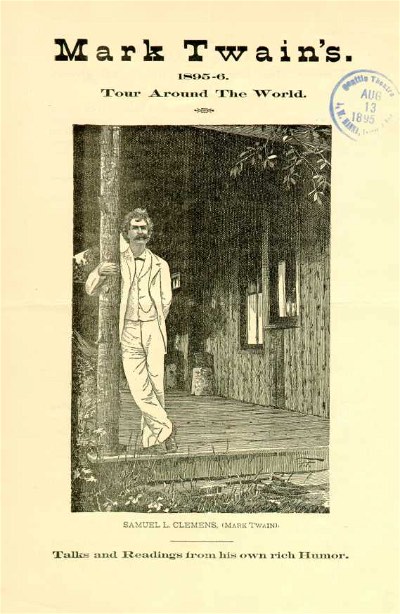 Twain1895sch Mark's" cold is getting worse (the first cold he ever had