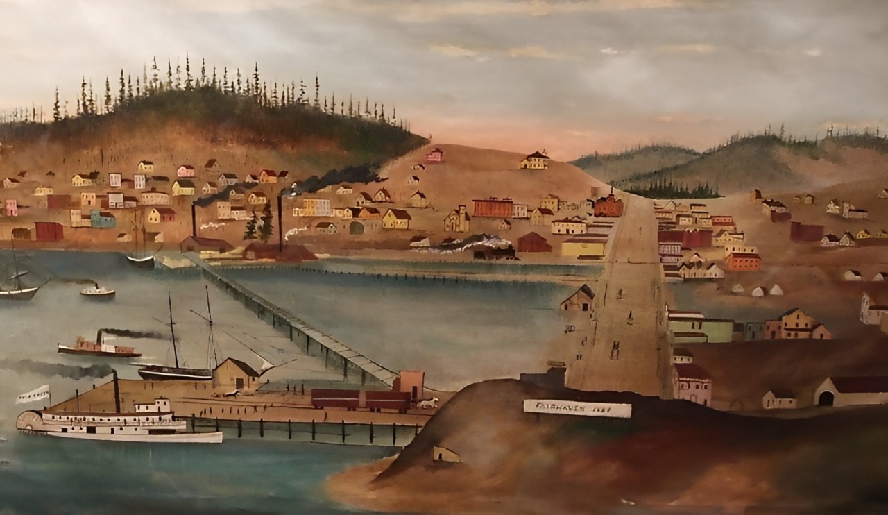 Whatcom - 1889 Whatcom - 1889 - Painting